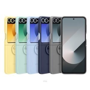 Samsung Galaxy Z Flip6 Silicone Cover with Ring