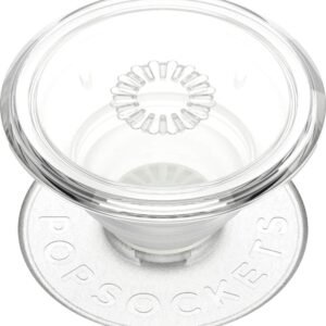 PopSockets - PopGrip Cell Phone Grip & Stand - Clear
