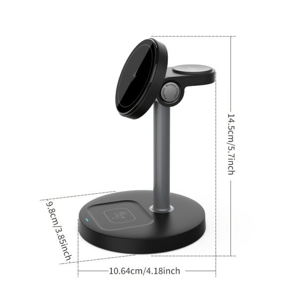 Magnetic Wireless Charger Stand Fast Charging Desktop Charger